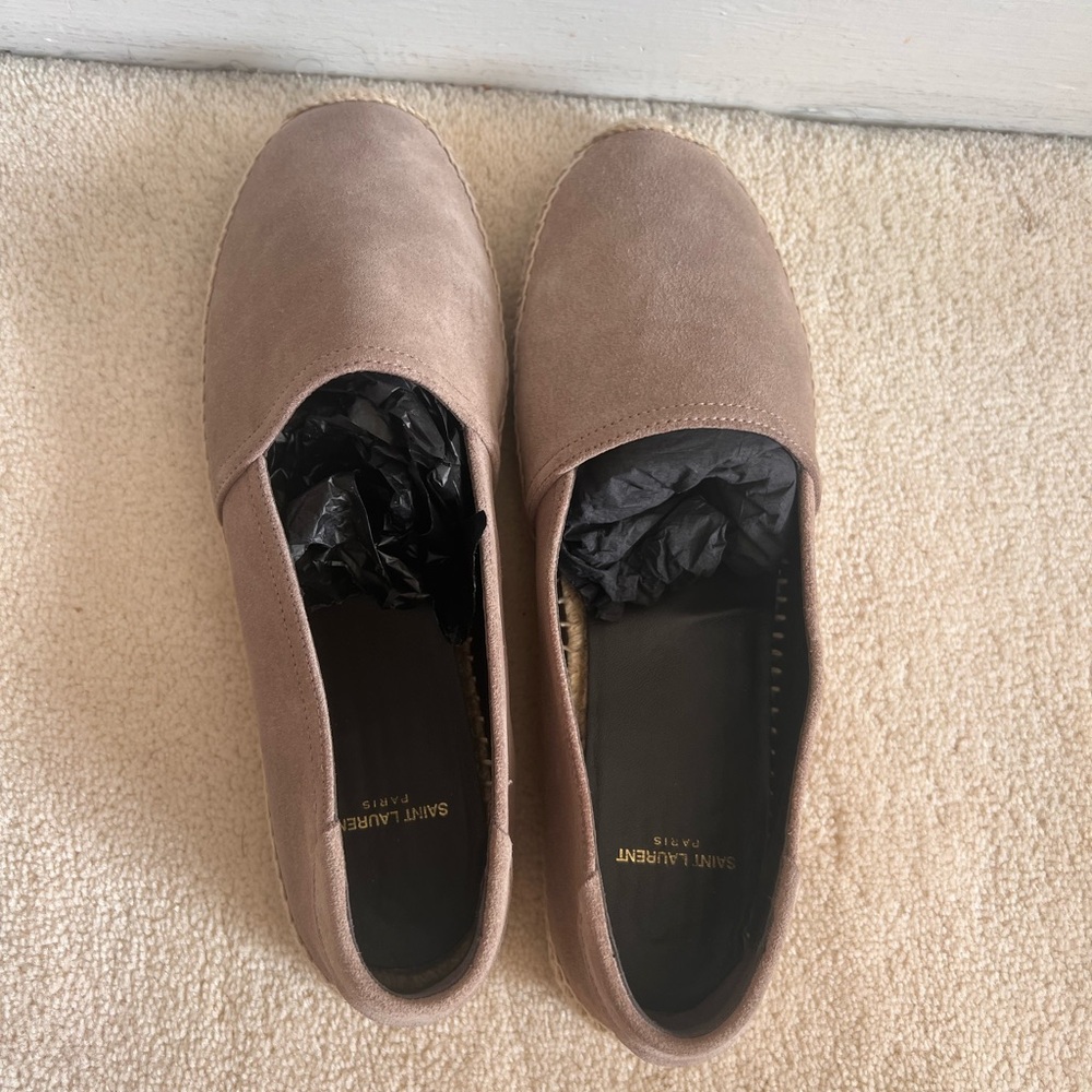 Saint Laurent espadrilles Soho wash suede.        Size 11| IT 41 - Picture 3 of 7